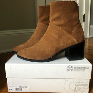 Treasure & Bond Farrah Studded Bootie Cognac Suede